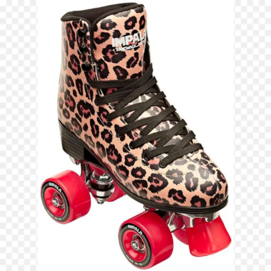 Patins，Estampa De Leopardo PNG