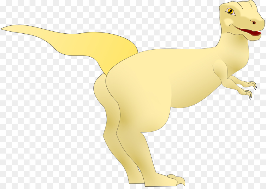 Dinossauro Amarelo，Desenho Animado PNG