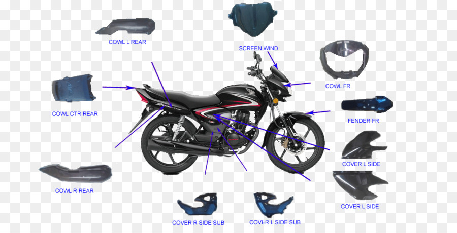 Peças De Motocicleta，Bicicleta PNG