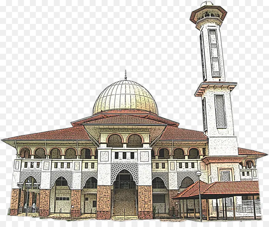 O Ramadã，Mesquita PNG