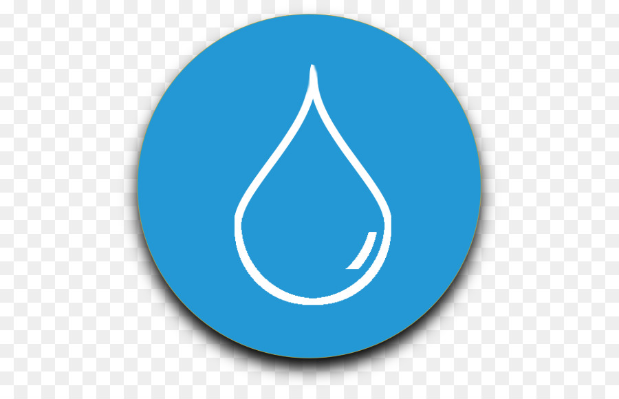 Gota D'água，Azul PNG