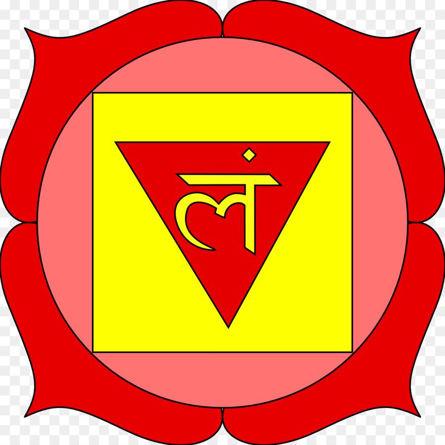 Símbolo Do Chakra Raiz，Vermelho PNG