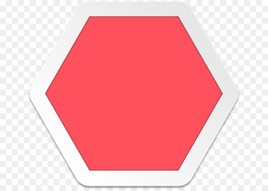 Hexágono，Vermelho PNG