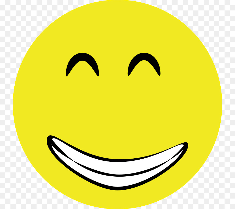 Rosto Sorridente Amarelo，Emoji PNG