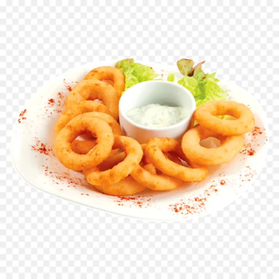 Anéis De Cebola，Frito PNG