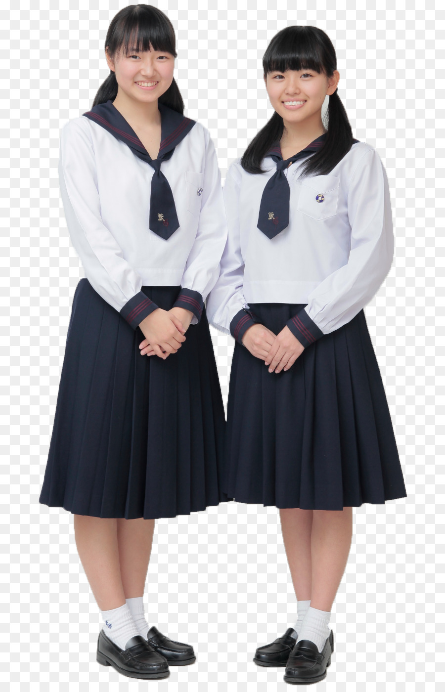 Kitakamakurajoshigakuen Chugakko Koto Escola，Uniforme PNG