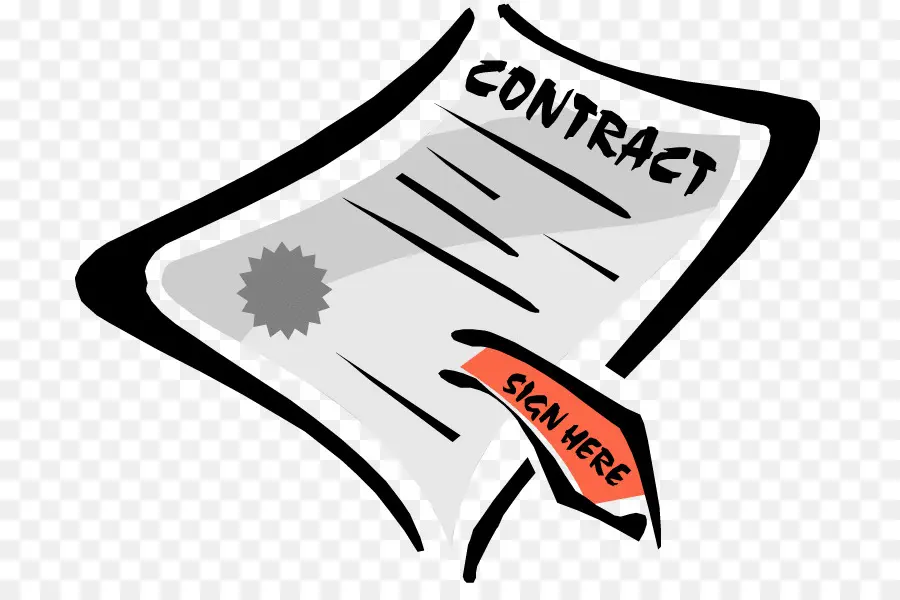 Contrato Com Assinatura Aqui，Contrato PNG