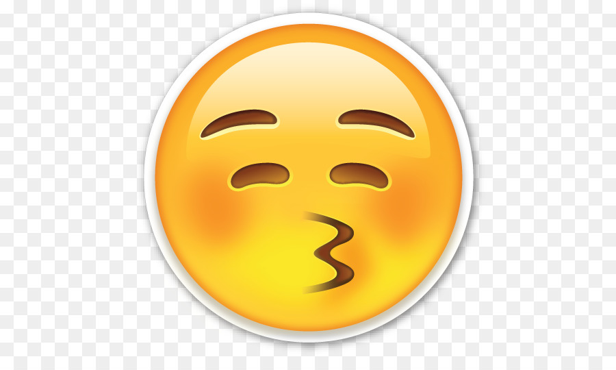 Emoji Beijo Desenho Png - Mercadoucv