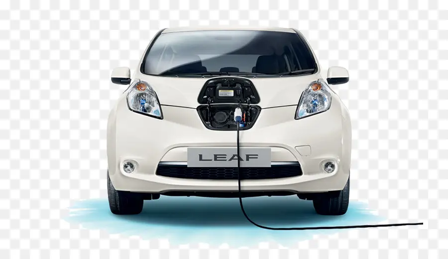 2018 Nissan Leaf，Veículo Elétrico PNG