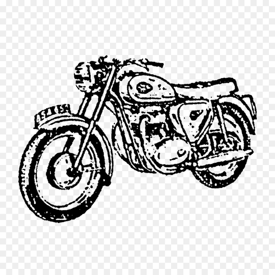 Esboço De Motocicleta，Bicicleta PNG