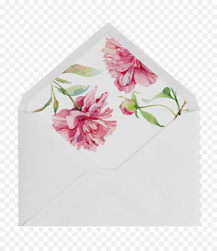 Envelope Floral，Envelope PNG