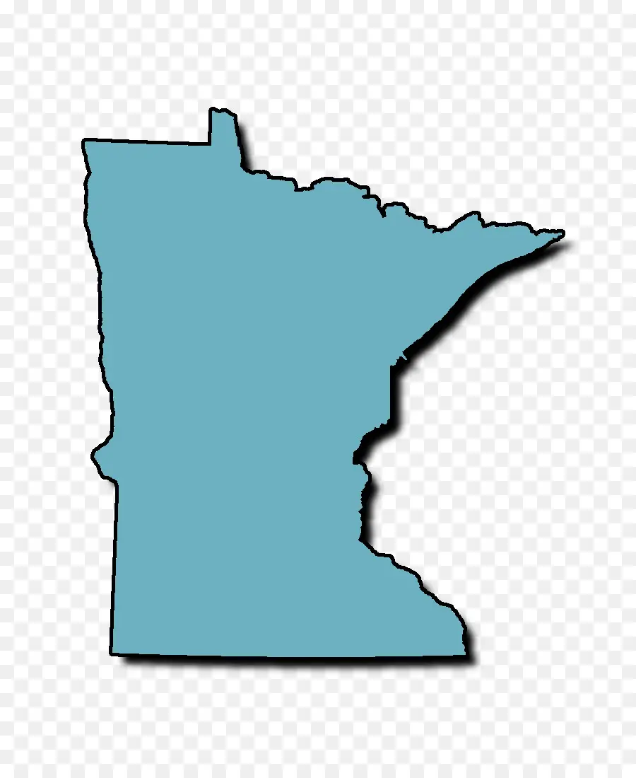 Minnesota，Mapa PNG