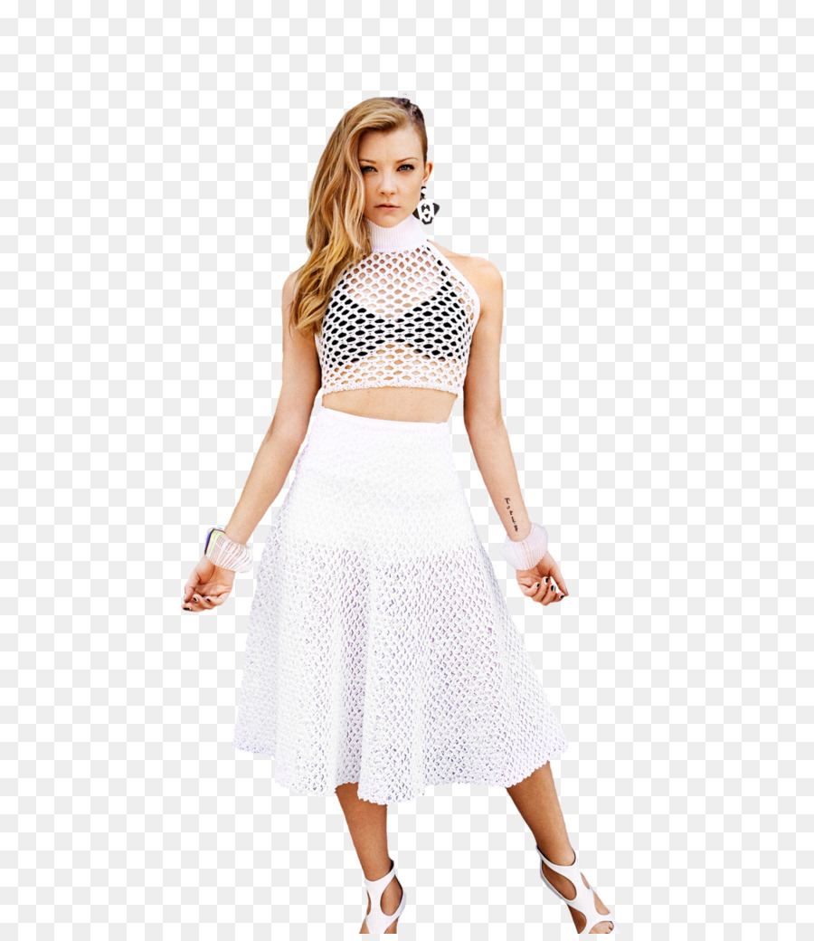 Vestido Branco，Moda PNG