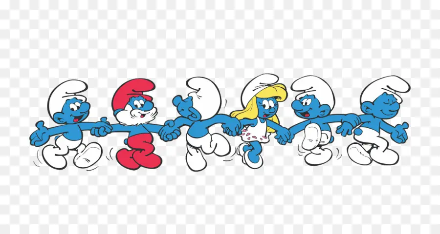 Smurfs，Azul PNG