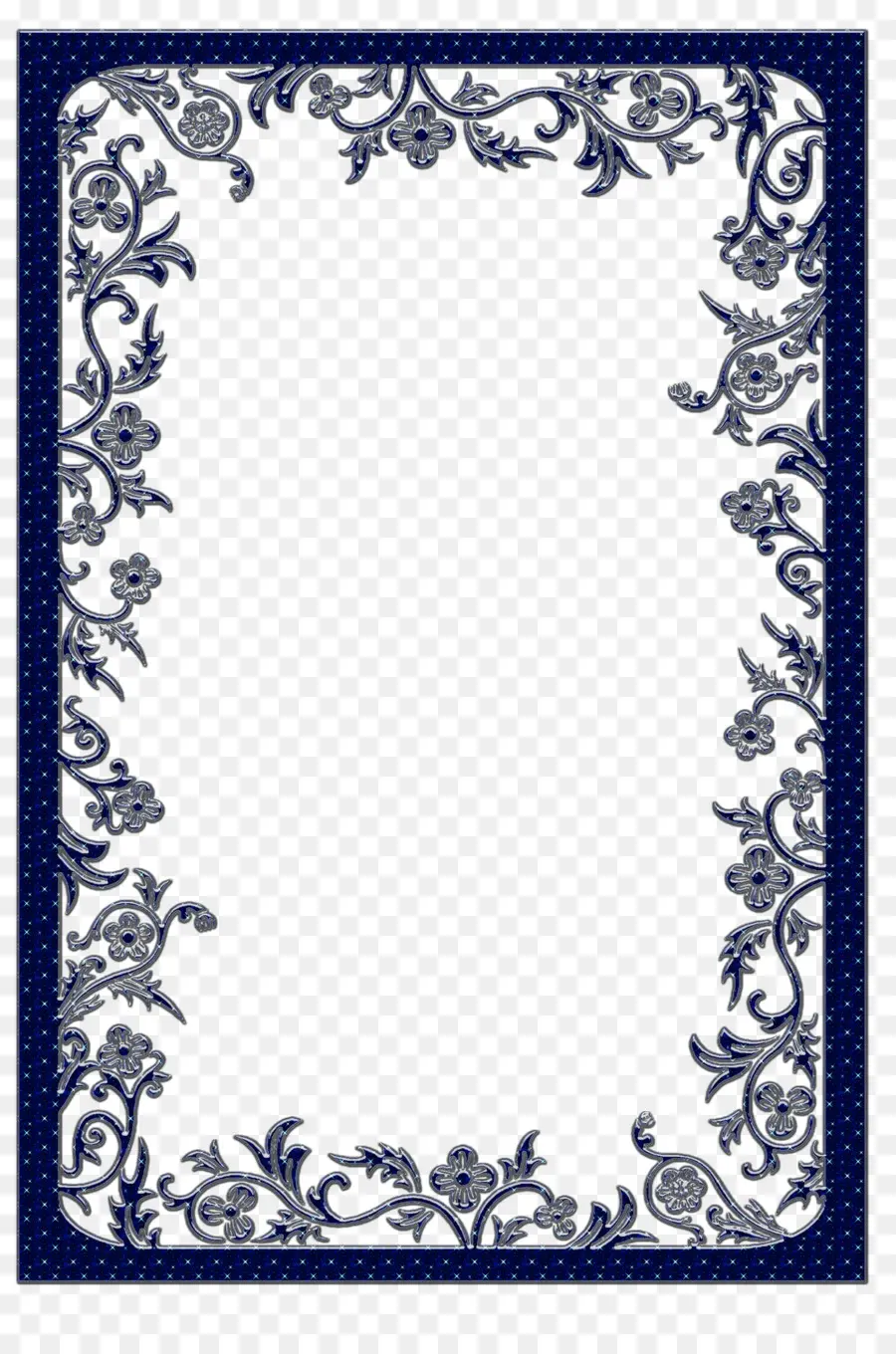 Borda Floral，Decorativo PNG