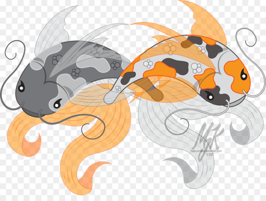 Gato，Koi PNG