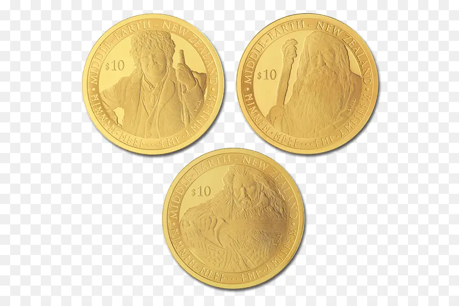 Moedas De Ouro，Terra Média PNG