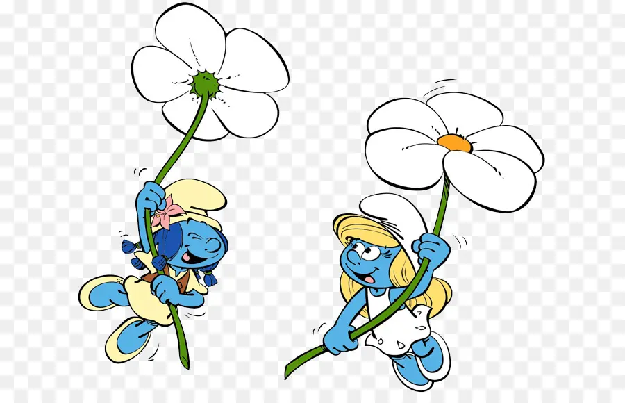 Smurfs，Flores PNG