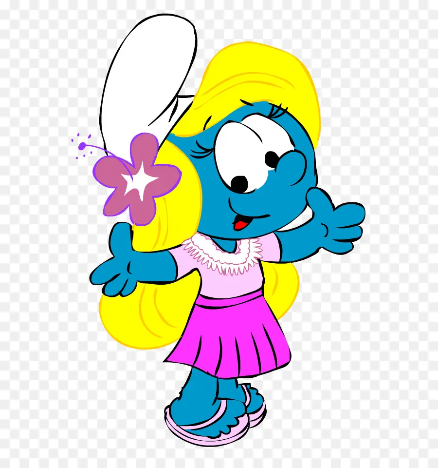 Smurfette，Vexy PNG