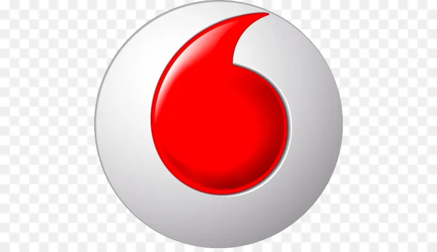 Vodafone Logo，Vermelho PNG