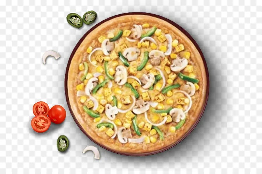 Pizza Vegetal，Cogumelo PNG