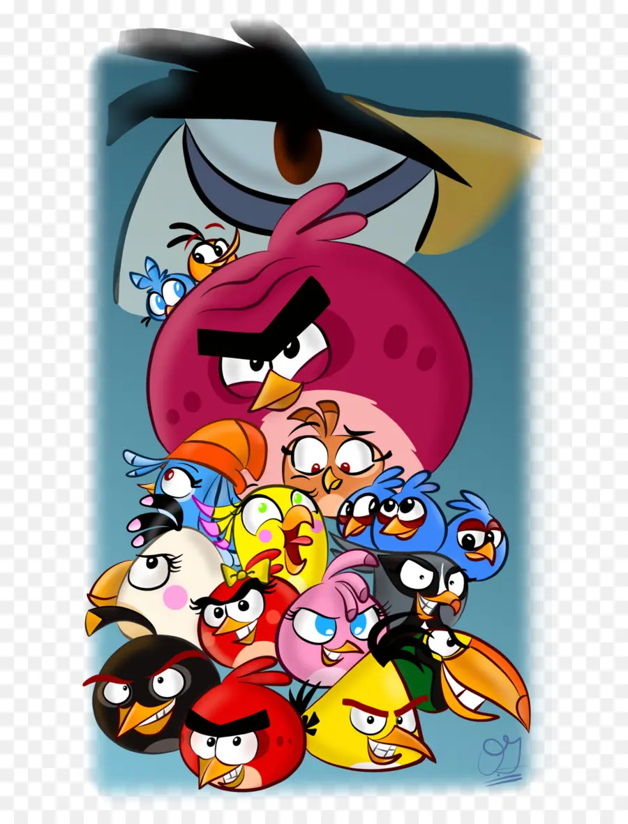 Angry Birds，Pássaros PNG