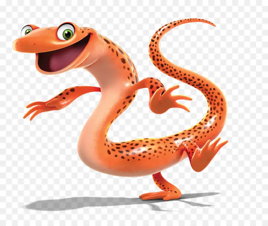 Lagarto De Desenho Animado，Animado PNG