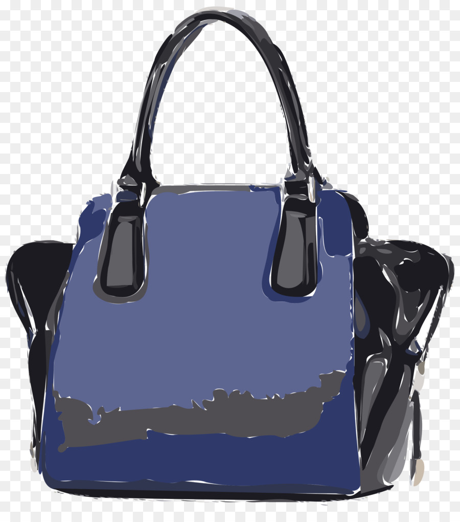 Bolsa Azul，Moda PNG