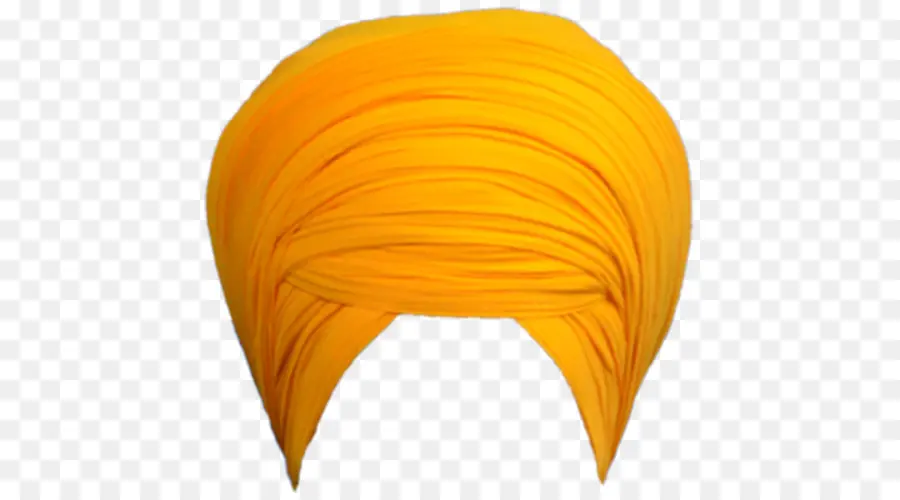 Turbante Amarelo，Chapéus PNG