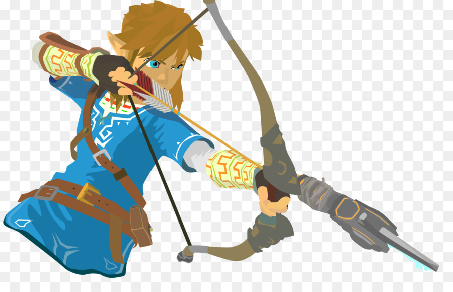 Link，A Lenda De Zelda Fôlego Da Vida Selvagem PNG