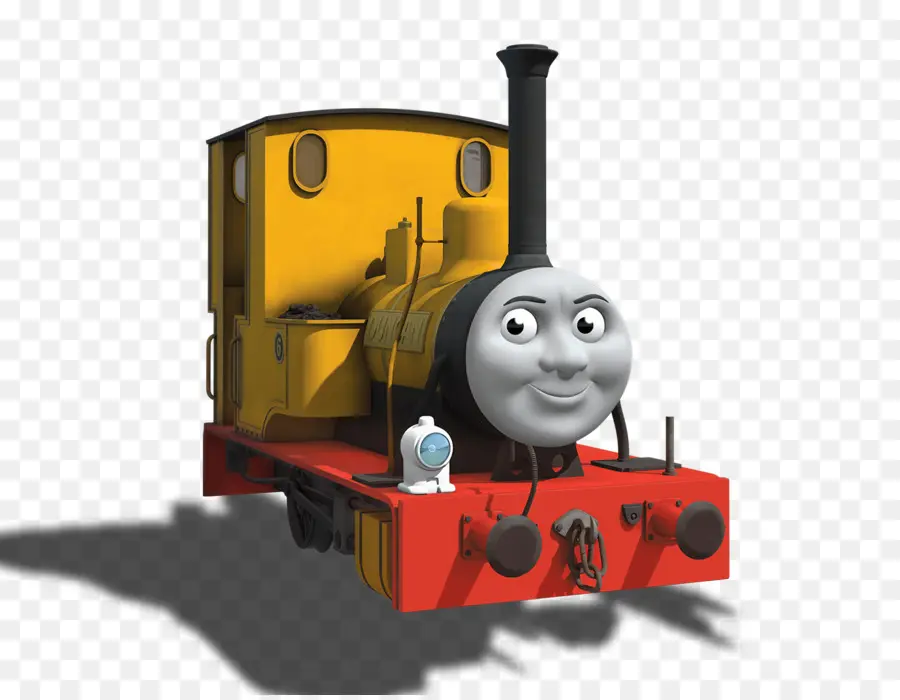 Trem Amarelo，Desenho Animado PNG