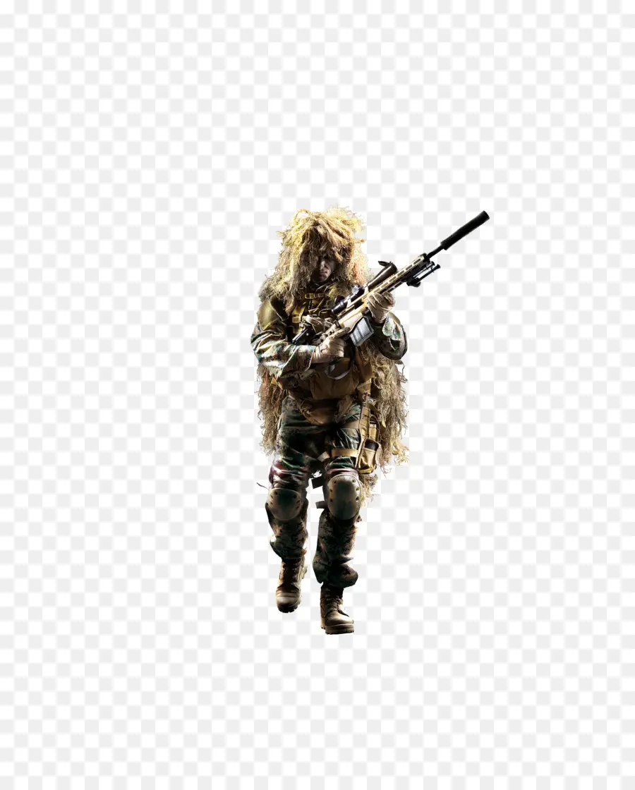 Soldado Atirador，Rifle PNG