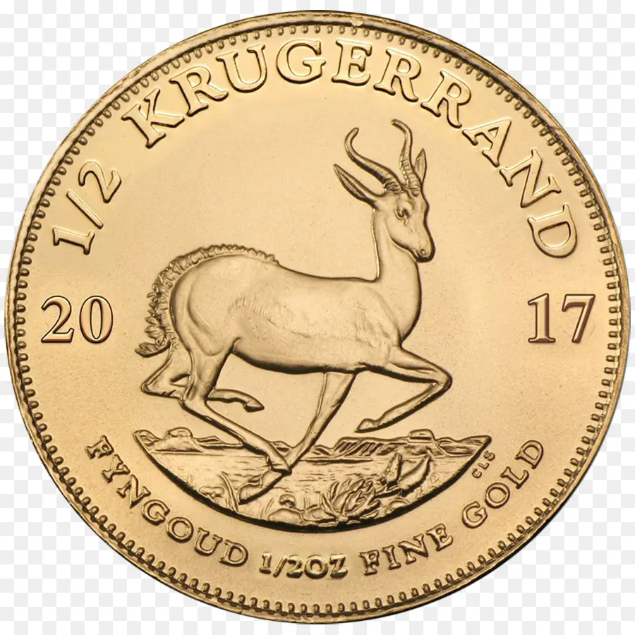 Moeda De Ouro，Krugerrand PNG