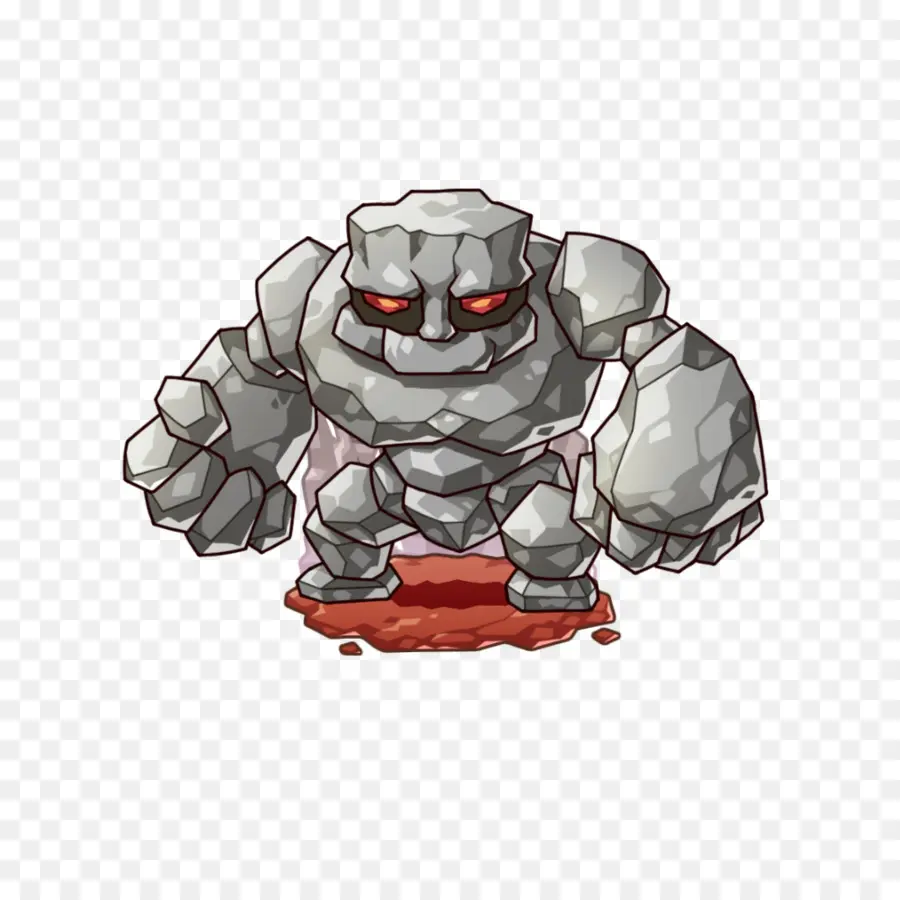 Golem De Rocha，Pedra PNG