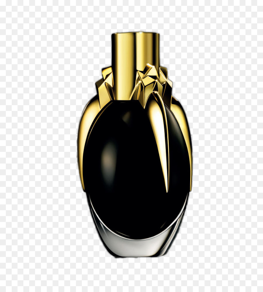 Frasco De Perfume Preto E Dourado，Fragrância PNG