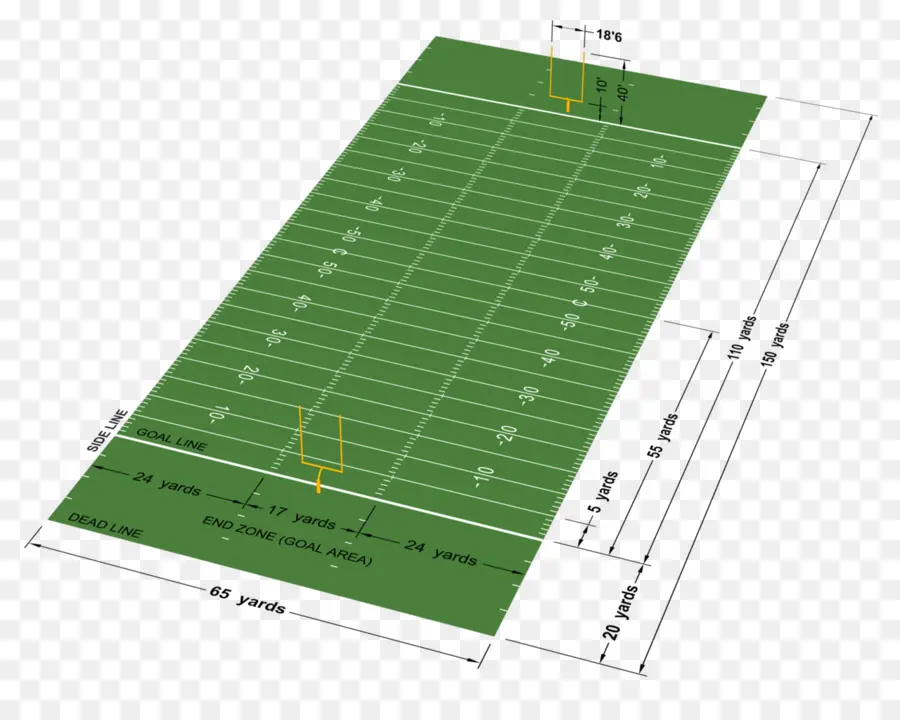 Campo De Futebol，Postes PNG