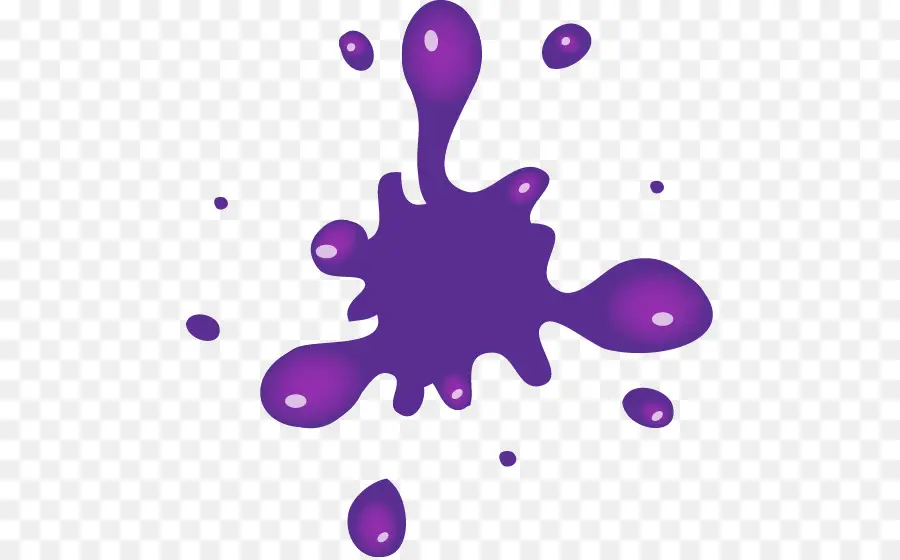 Respingo Roxo，Pintar PNG