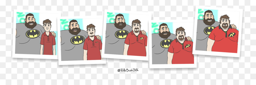 Dupla De Desenhos Animados，Super Herói PNG