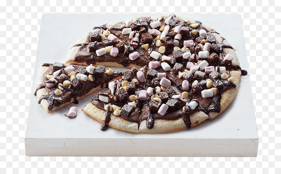 Pizza De Chocolate，Sobremesa PNG