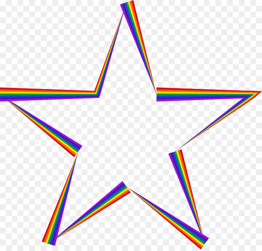 Estrela Colorida，Forma PNG