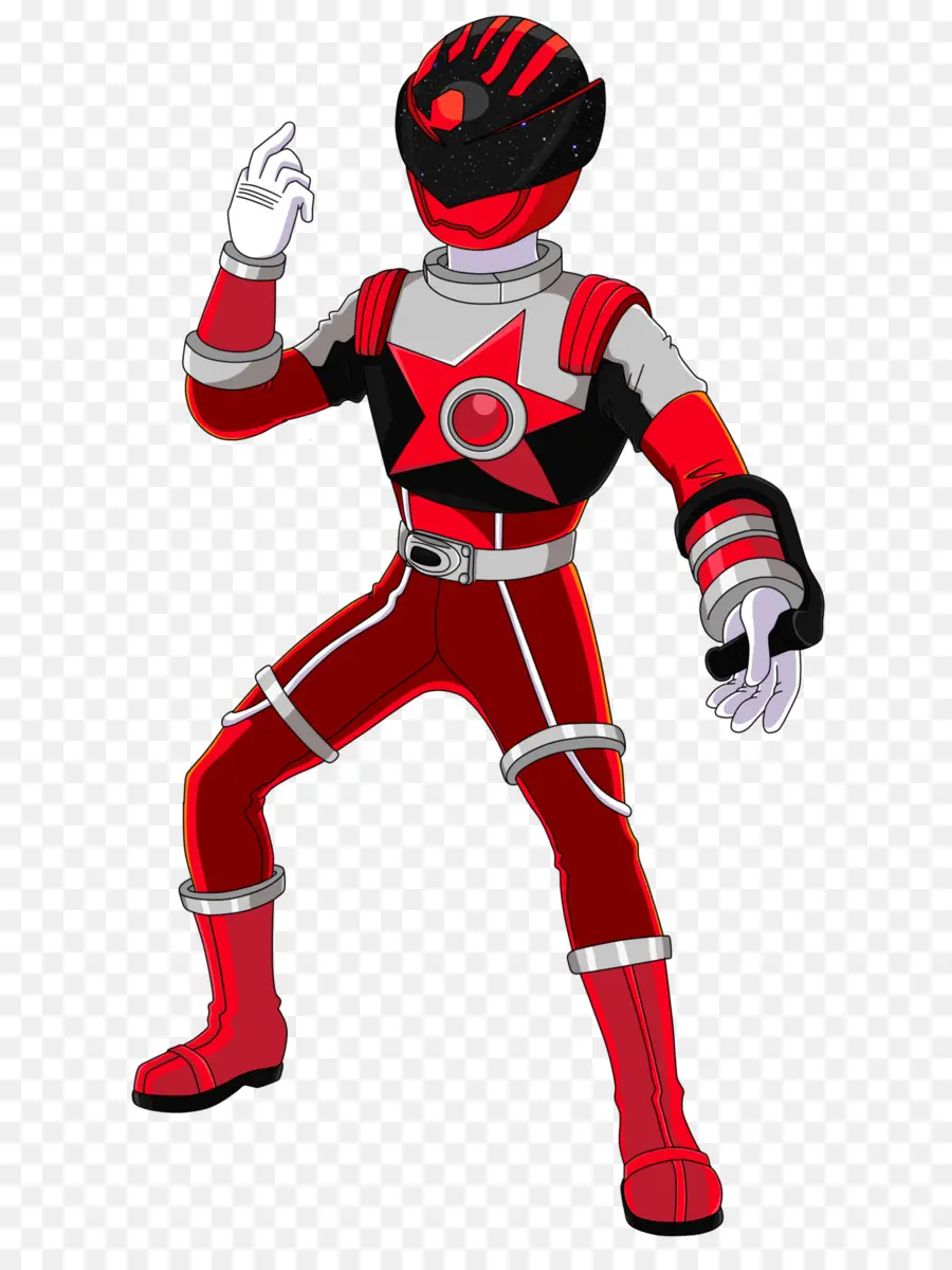 Ranger Vermelho，Super Herói PNG