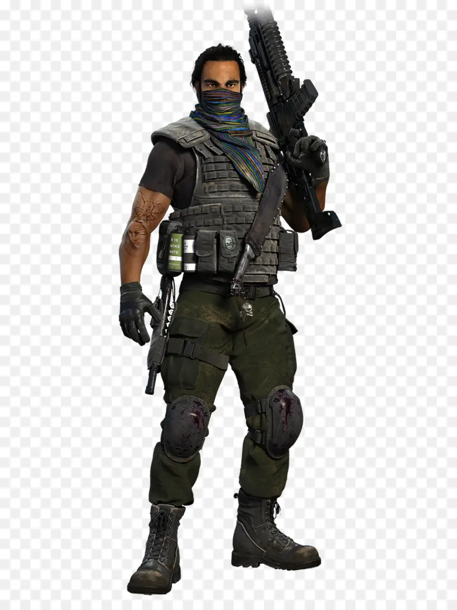 Tom Clancy S Ghost Recon Wildlands，Personagem PNG