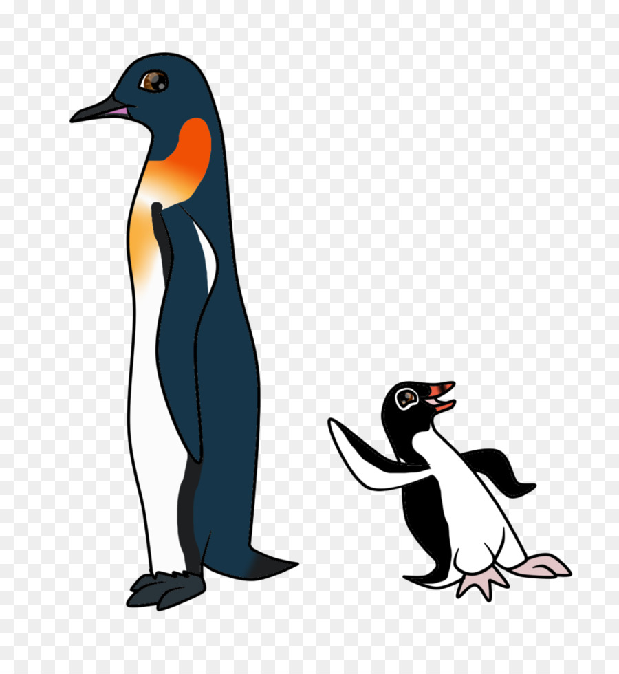 Pinguins，Pássaros PNG