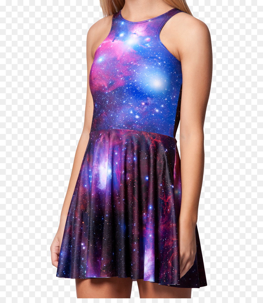 Vestido Galáxia，Moda PNG