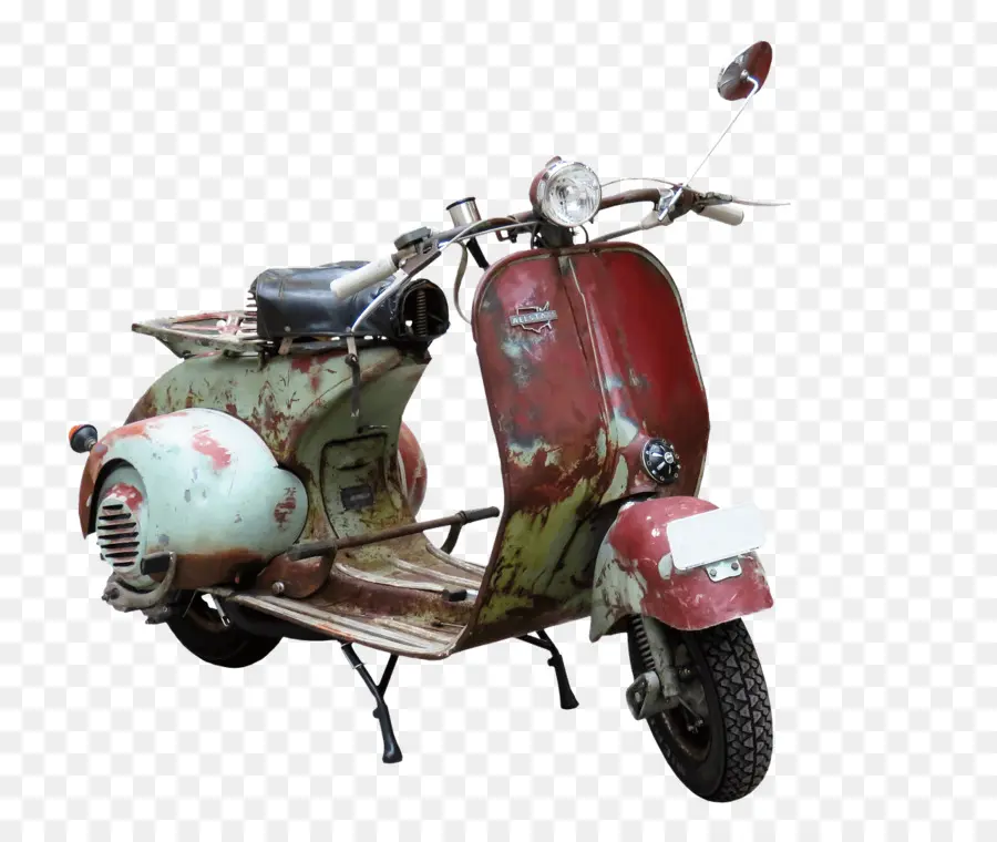 Scooter Vintage，Moto PNG