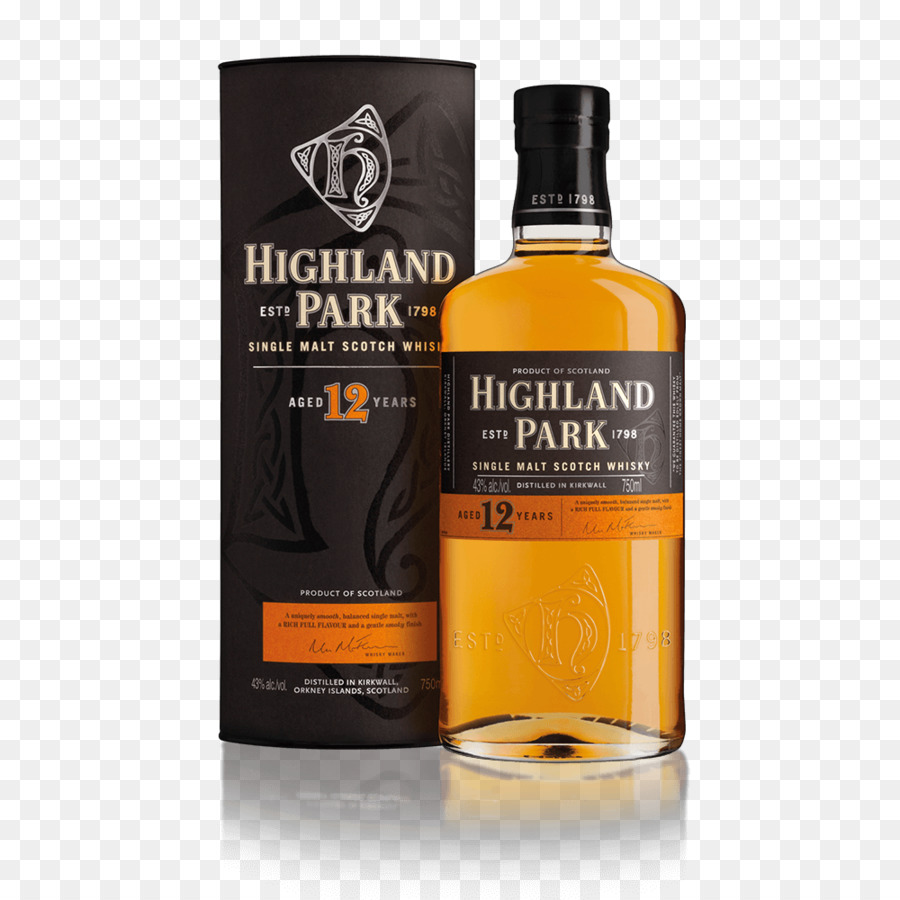 Highland Park Destilaria，Single Malt Whisky PNG