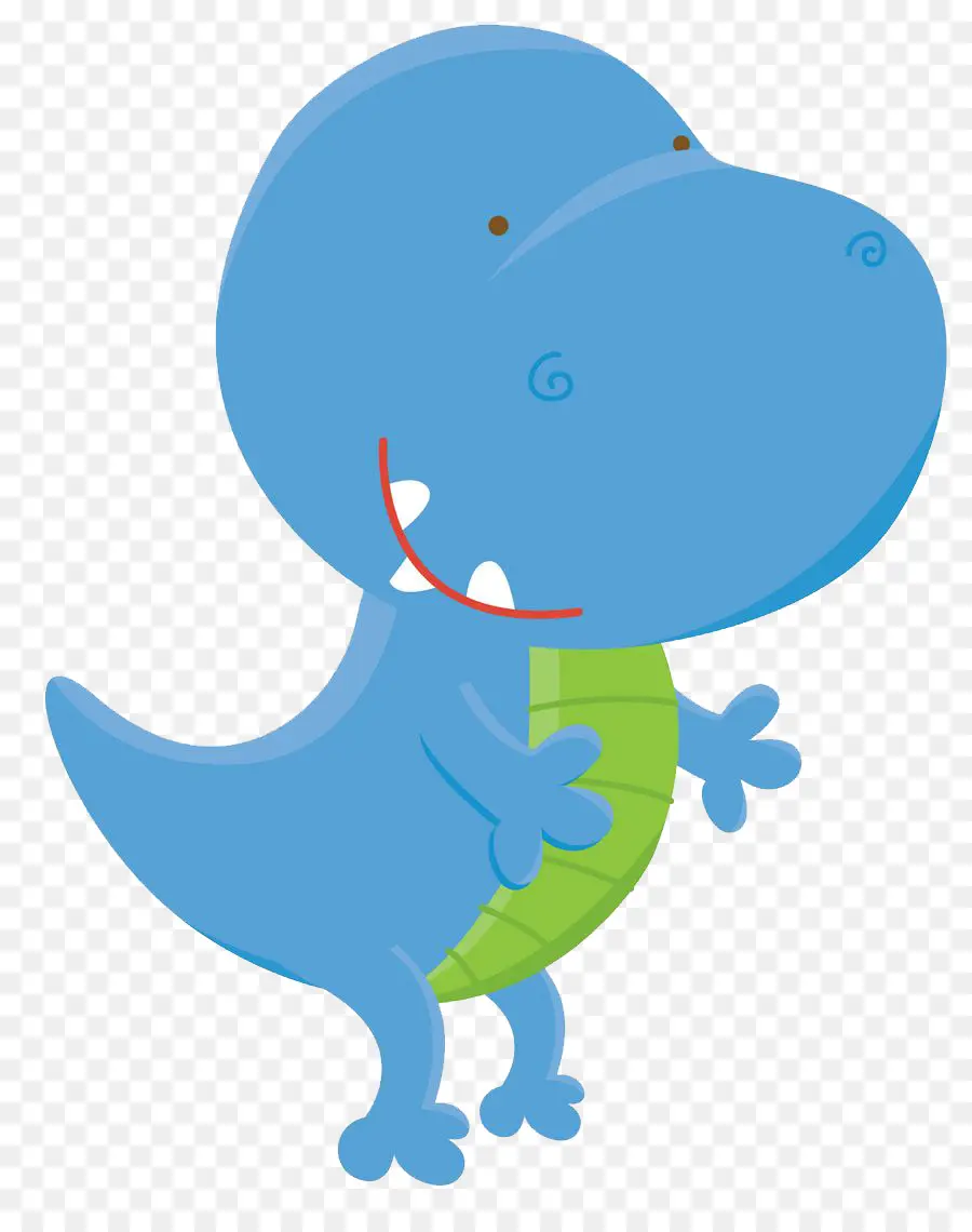 Dinossauro Azul，Dinossauro PNG