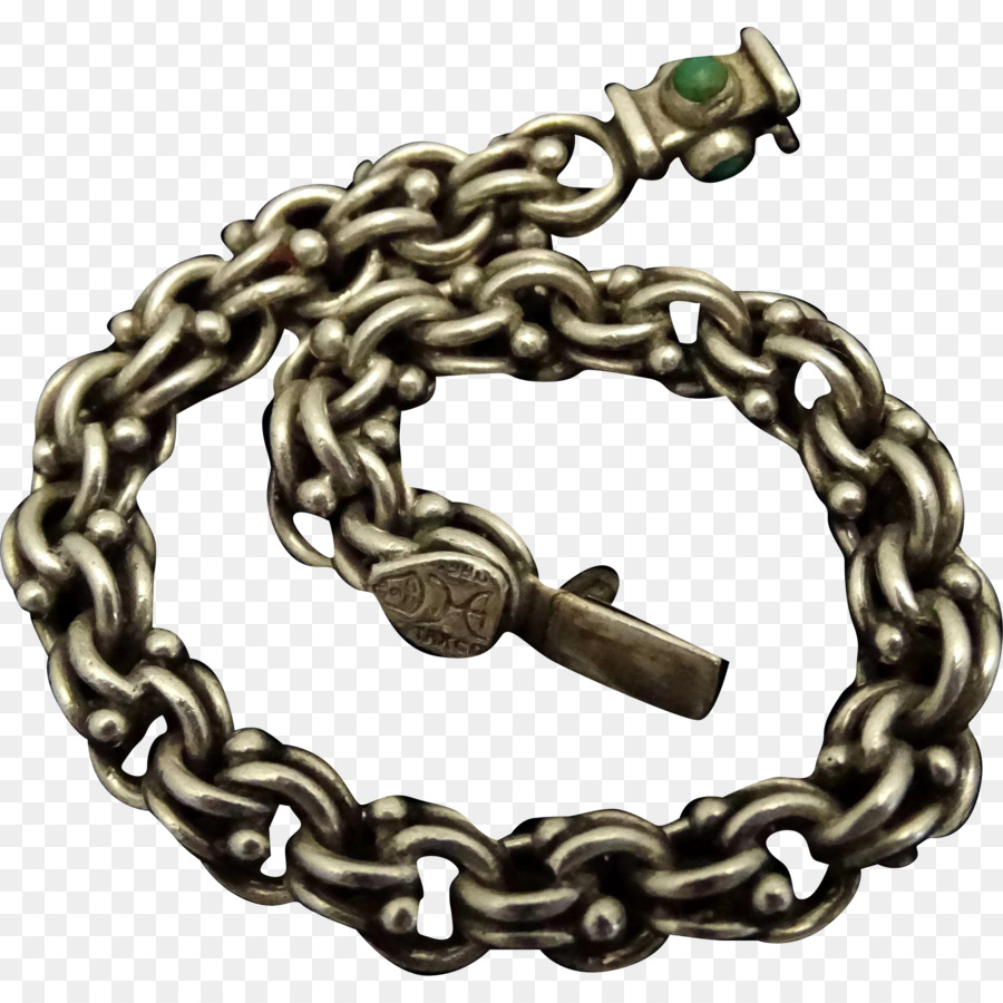 Pulseira De Corrente，Prata PNG