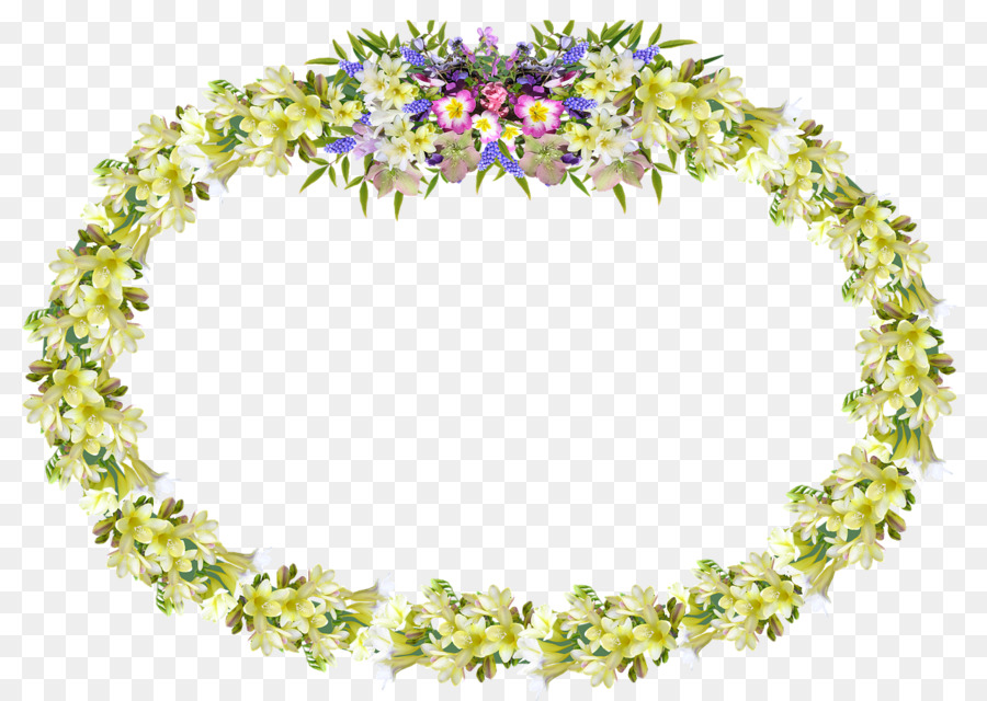 Guirlanda De Flores，Círculo PNG