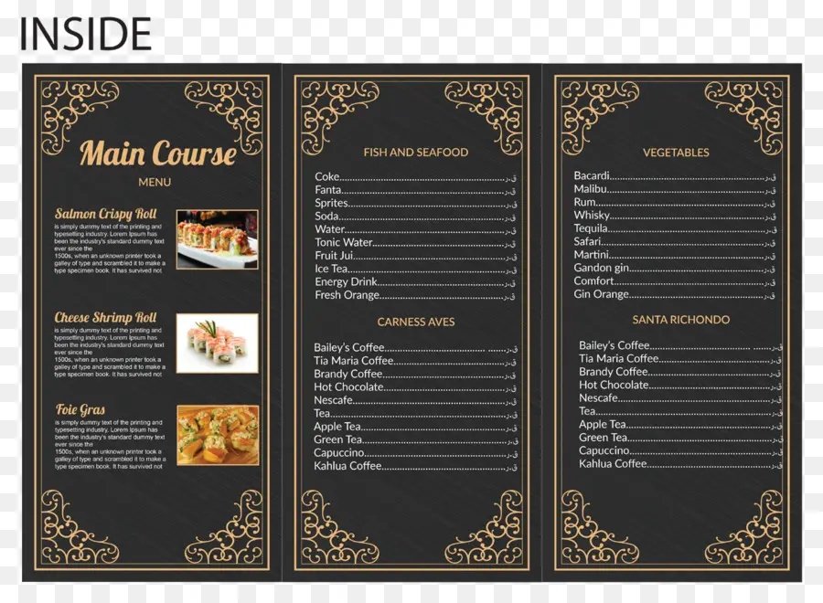 Menu，Comida PNG